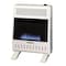 Procom Dual Fuel Ventless Blue Flame Gas Space Heater With Blower And MNSD200TBA-BB - alternate 1